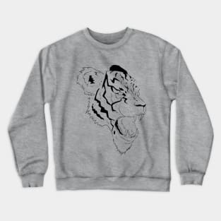 Tiger B&W Crewneck Sweatshirt